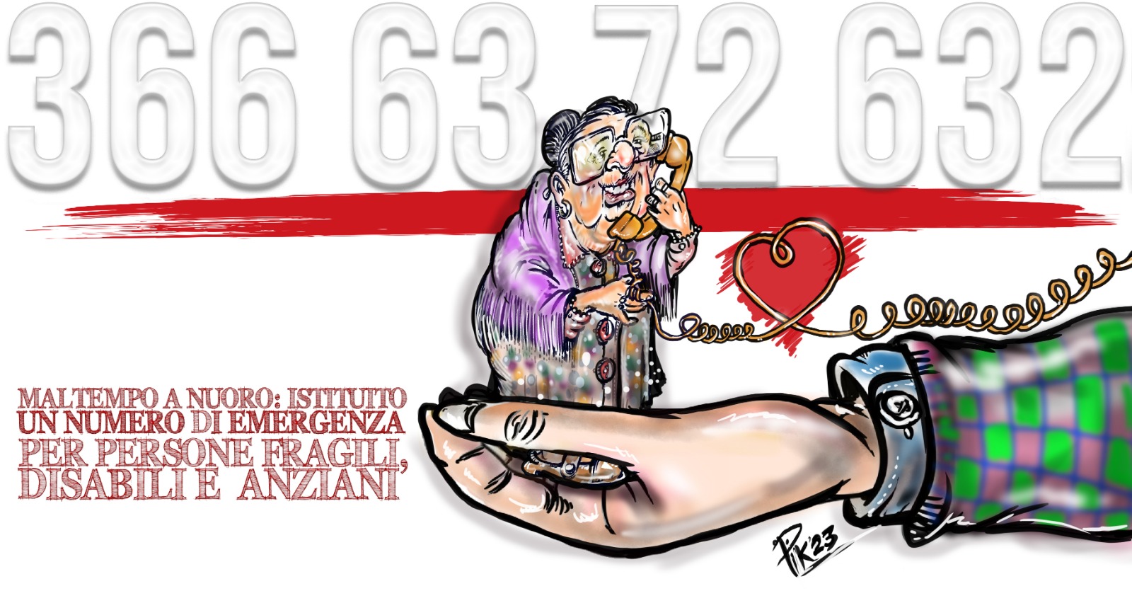 Maltempo – Soddu istituisce il numero d’emergenza per fragili e anziani