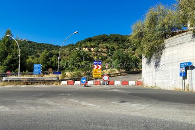 Nuoro. La galleria di Mughina chiusa (foto S.Novellu)