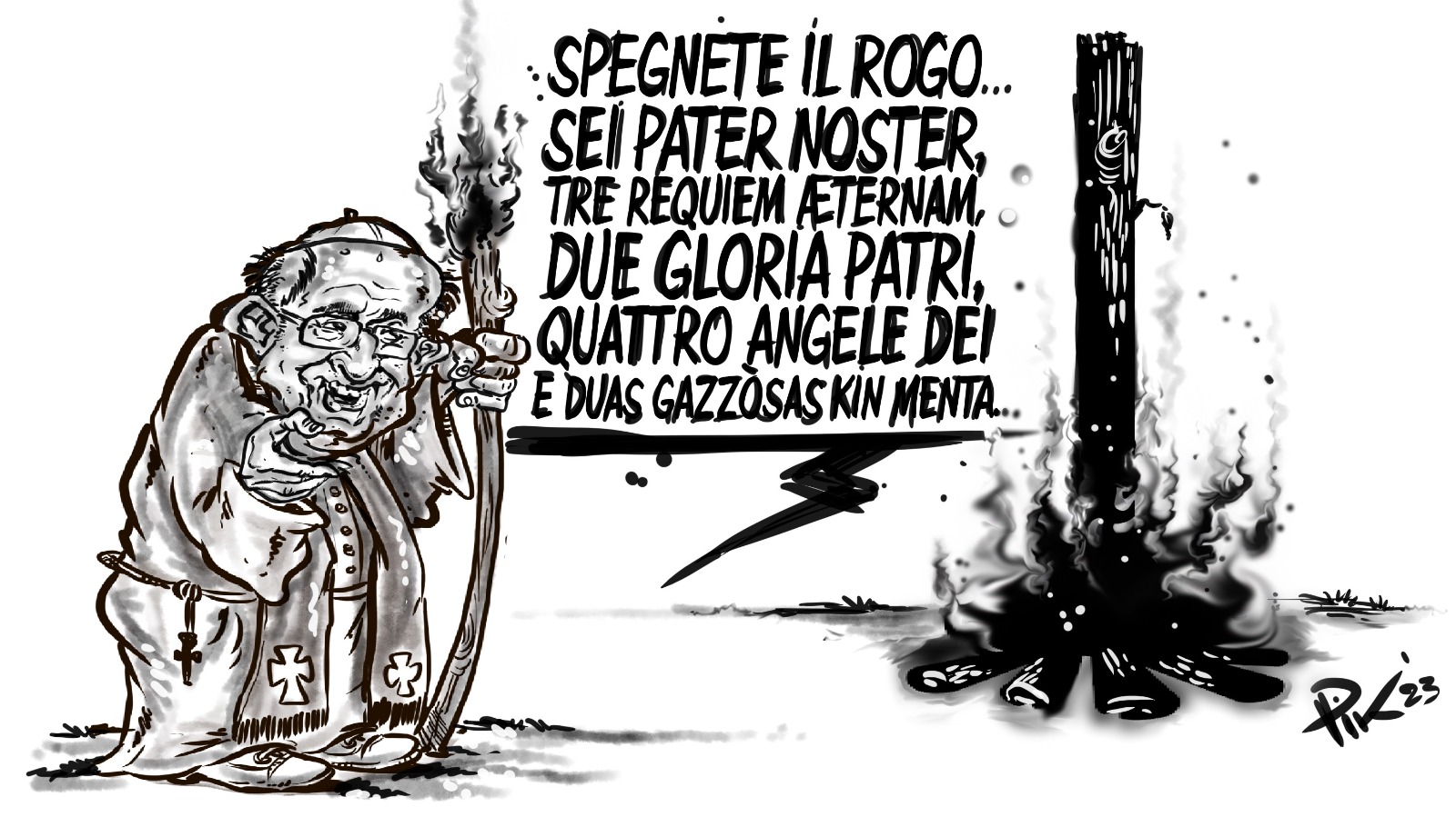 Papa Francesco: “L’omosessualità non è un crimine: Ma è peccato!”