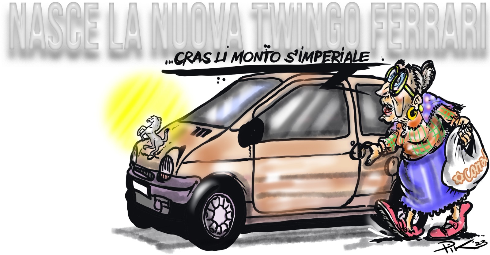 Shakira in lite col fidanzato: “Preferisci la Twingo alla Ferrari”