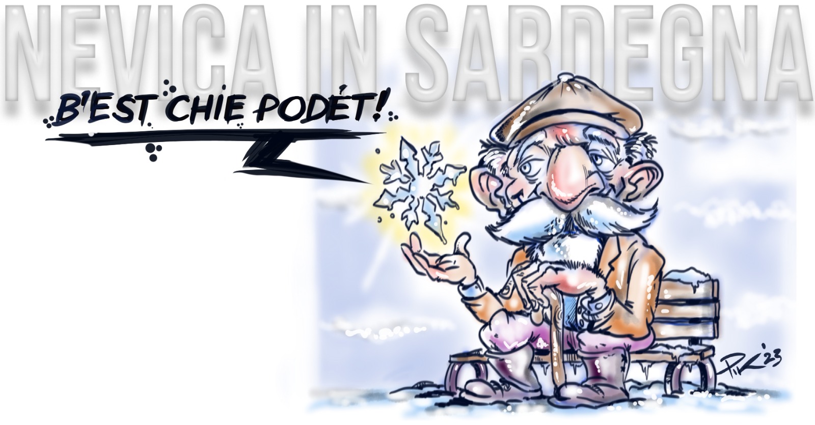 E in Sardegna arriva la neve