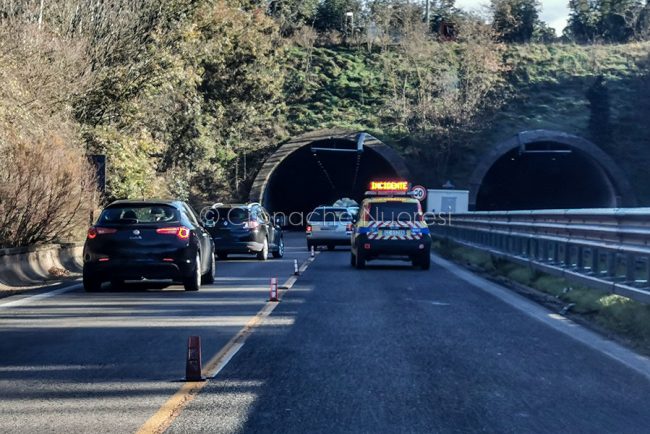 Traffico bloccato alle porte di Nuoro