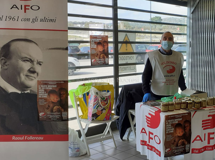 A Nuoro appuntamento questo fine settimana con i banchetti dell’AIFO