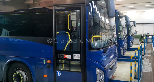 I nuovi autobus dell'ARST (foto S.Meloni)