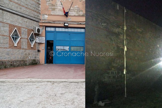 Il lenzuolo annodato utilizzato per la fuga da Badu 'e carros