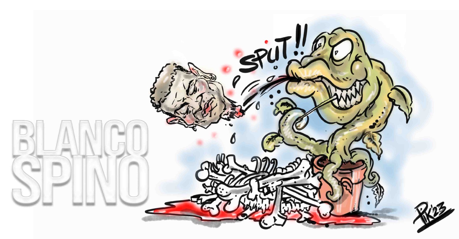 Lo “show” di Blanco a Sanremo