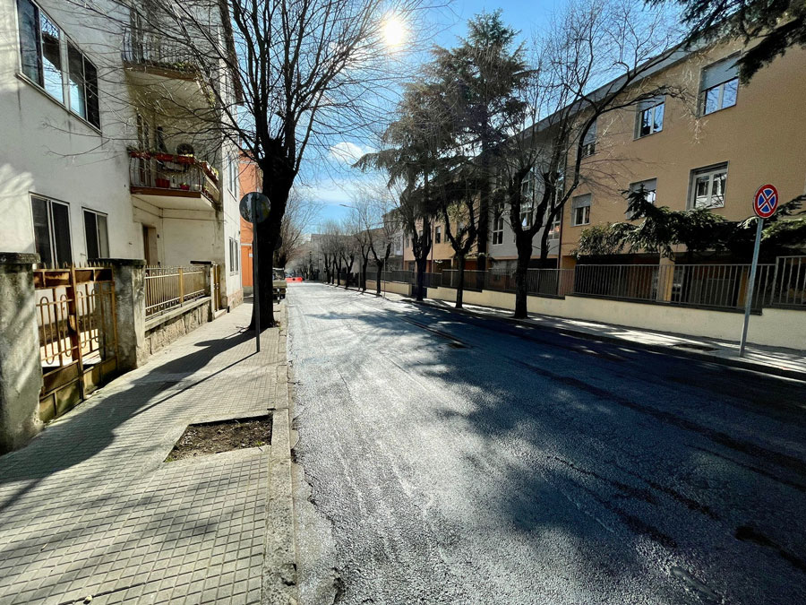 Addio buche a Nuoro: iniziati i lavori di bitumazione nelle vie cittadine