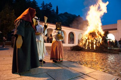 Fuoco di Sant'Antonio all'ISRE (2011)