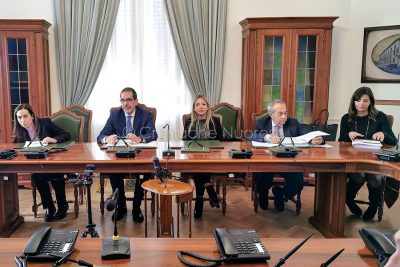 Il vertice di oggi sulle cavallette in Prefettura (foto S.Meloni)