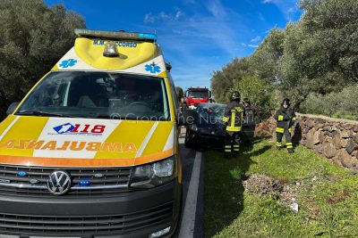 La scena dell'incidente