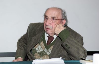 L'archeologo Giovanni Lilliu