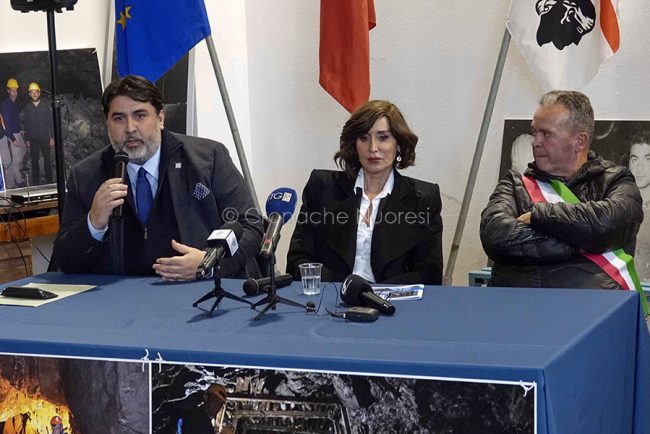 Lula. Solinas e Bernini in visita a Sos Enattos