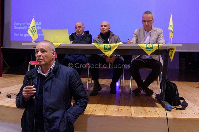 Sorgono, convegno di Coldiretti sul vino (foto S.Novellu)