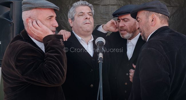 I Tenores di Bitti Milianu Pira al parco di Tepilora (foto S.Novellu)
