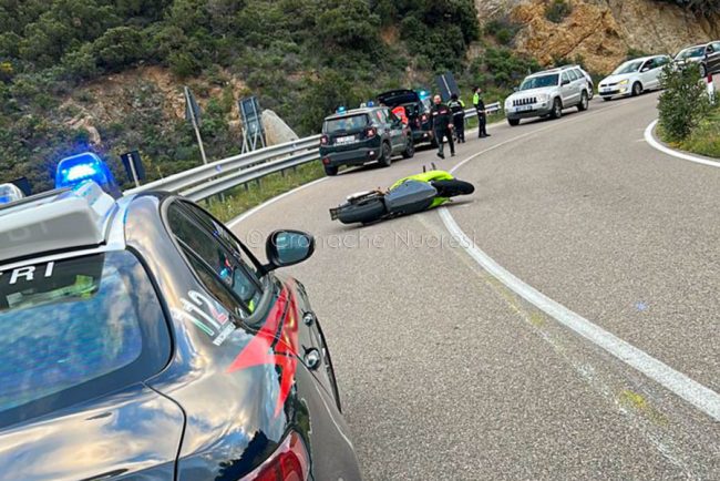 La scena dell'incidente a Villasimius