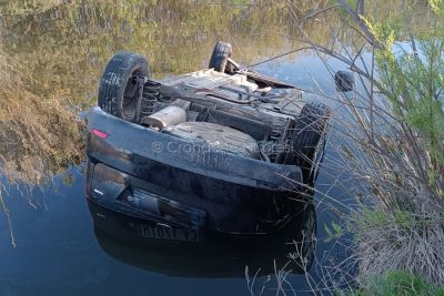 L'auto precipitata nel Cedrino a Orosei