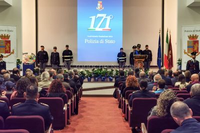 Nuoro, 171 anniversario della Polizia (foto S.Meloni)