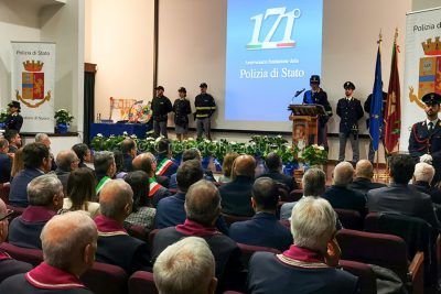 Nuoro, 171 anniversario della Polizia (foto S.Meloni)