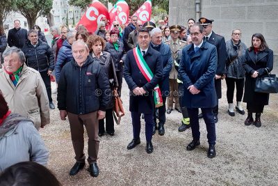 Nuoro, celebrazioni per il 25 aprile (foto Nieddu)