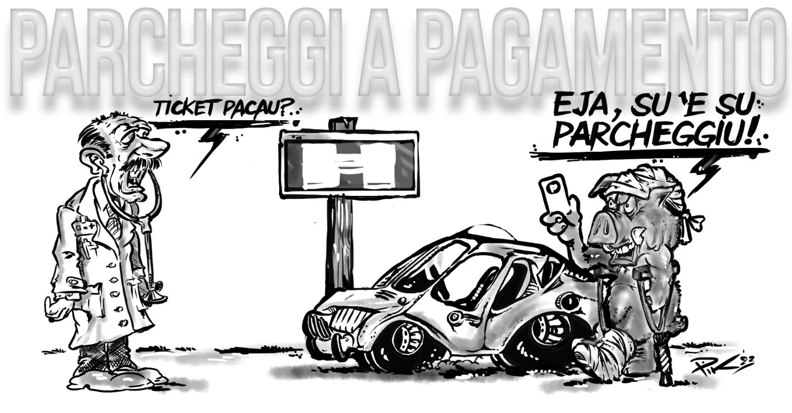 Nuoro. Parcheggi a pagamento in ospedale