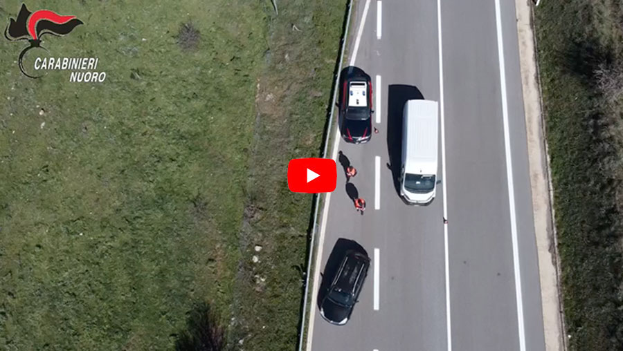 Ponte Pasquale. Nuoro e il Nuorese al vaglio dei Carabinieri: automobilisti nel complesso disciplinati – VIDEO