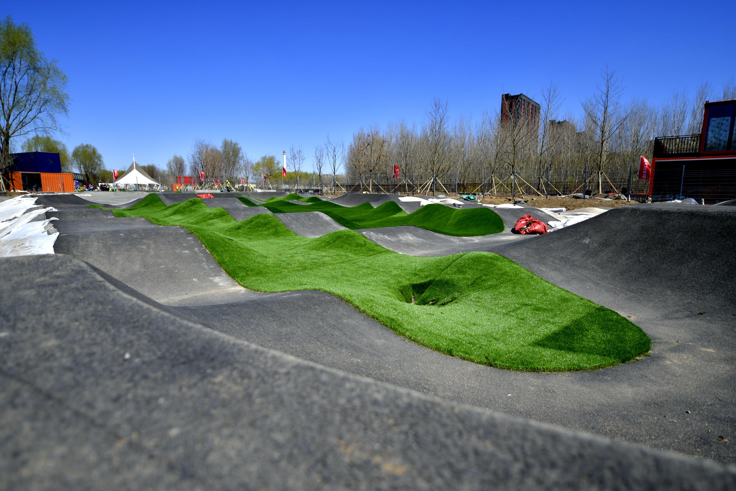 Cina: parco internazionale di pump track apre a Shenyang