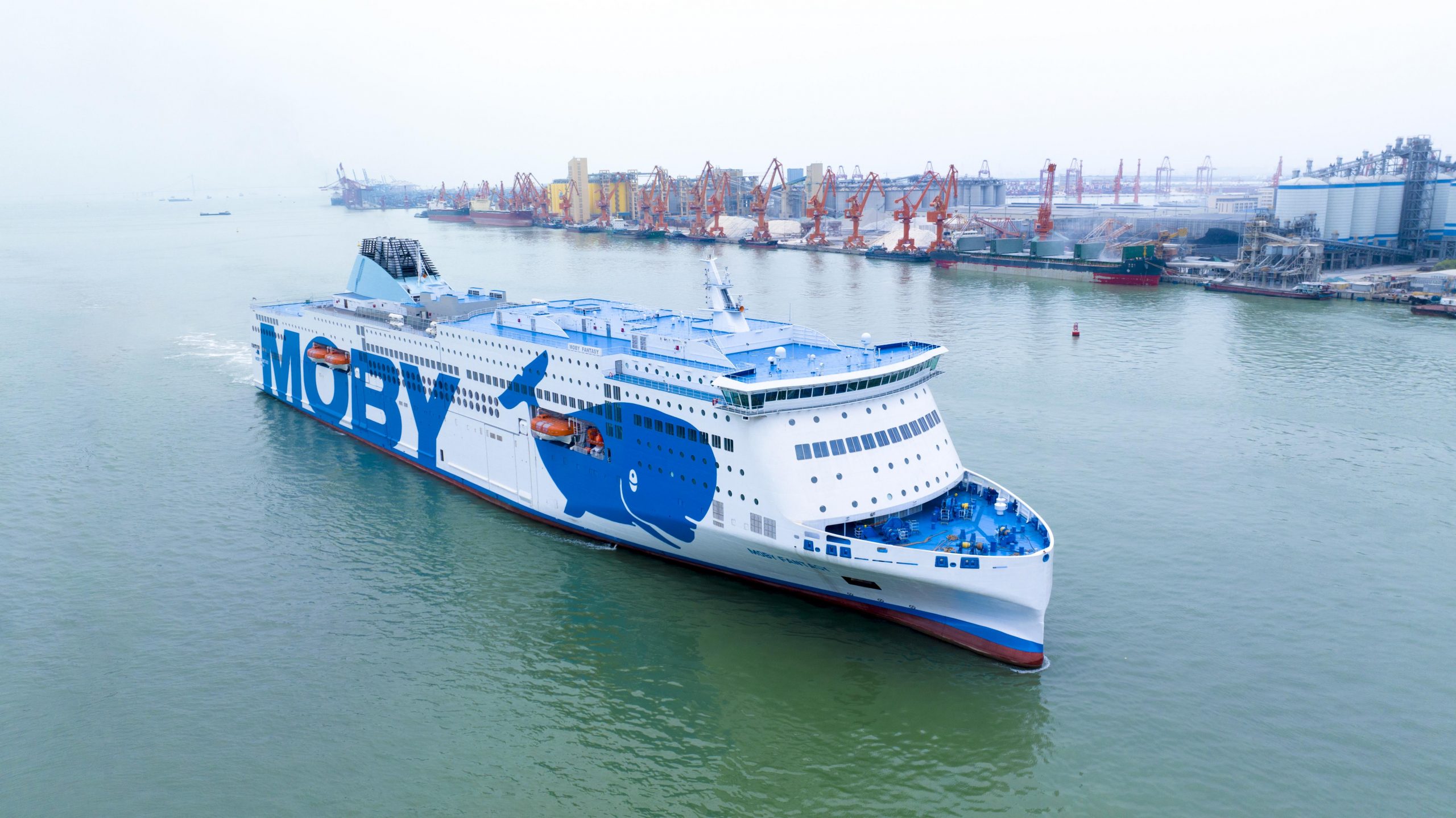 Cina: nave passeggeri Moby Fantasy