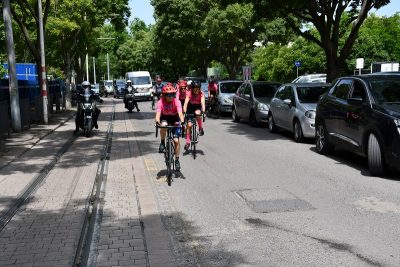 Arrivo delle Pink Flamingos a Sassari