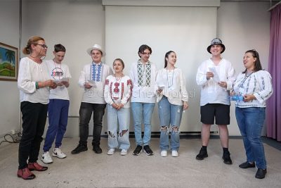 Erasmus Plus, studenti rumeni (foto S.Novellu)