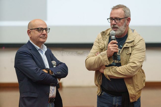 Ignazio Figus con Marco Antonio Pani (foto S.Novellu)