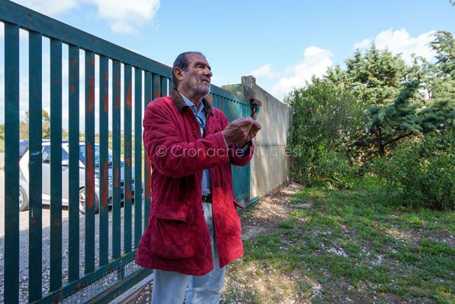 Il proprietario del canile Pierpaolo Seddone (foto S.Novellu)