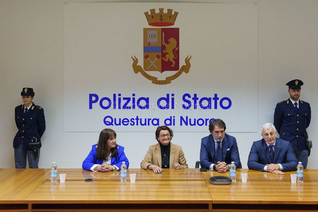 La conferenza stampa in Questura (foto S.Novellu)