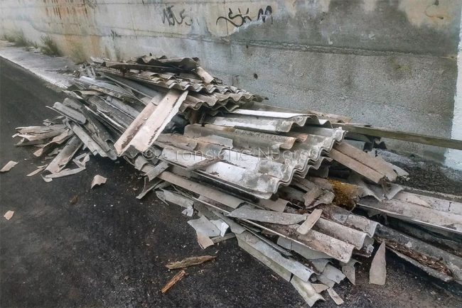 La discarica di amianto