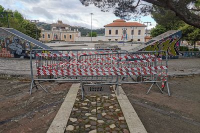Nuoro. Transenne ai Giardini