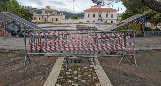 Nuoro. Transenne ai Giardini