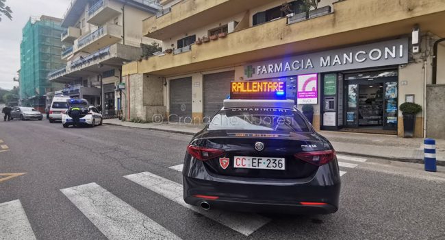Polizia Locale e 118 in via Martiri della Liberta'