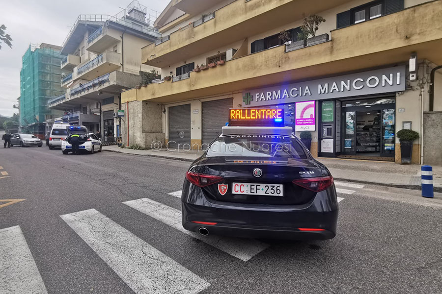 Polizia Locale e 118 in via Martiri della Liberta’