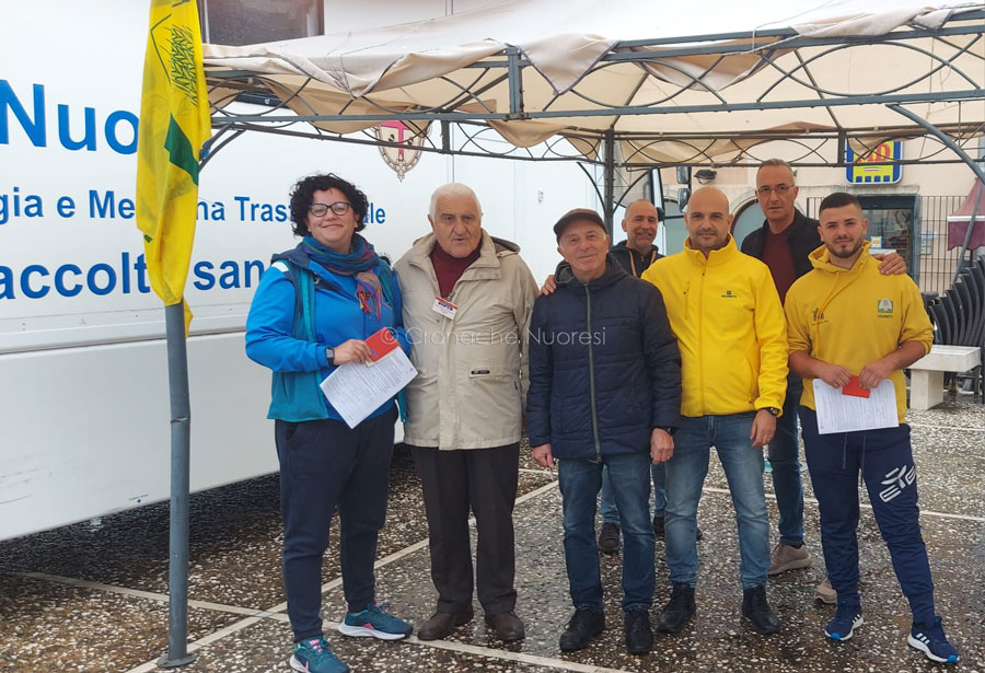 Coldiretti. I Nuoresi  sfidano la pioggia per  donare il sangue: raccolte 23 sacche