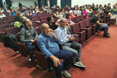 Alcuni membri del Coro di Cuglieri tra il pubblico (foto S.Novellu)