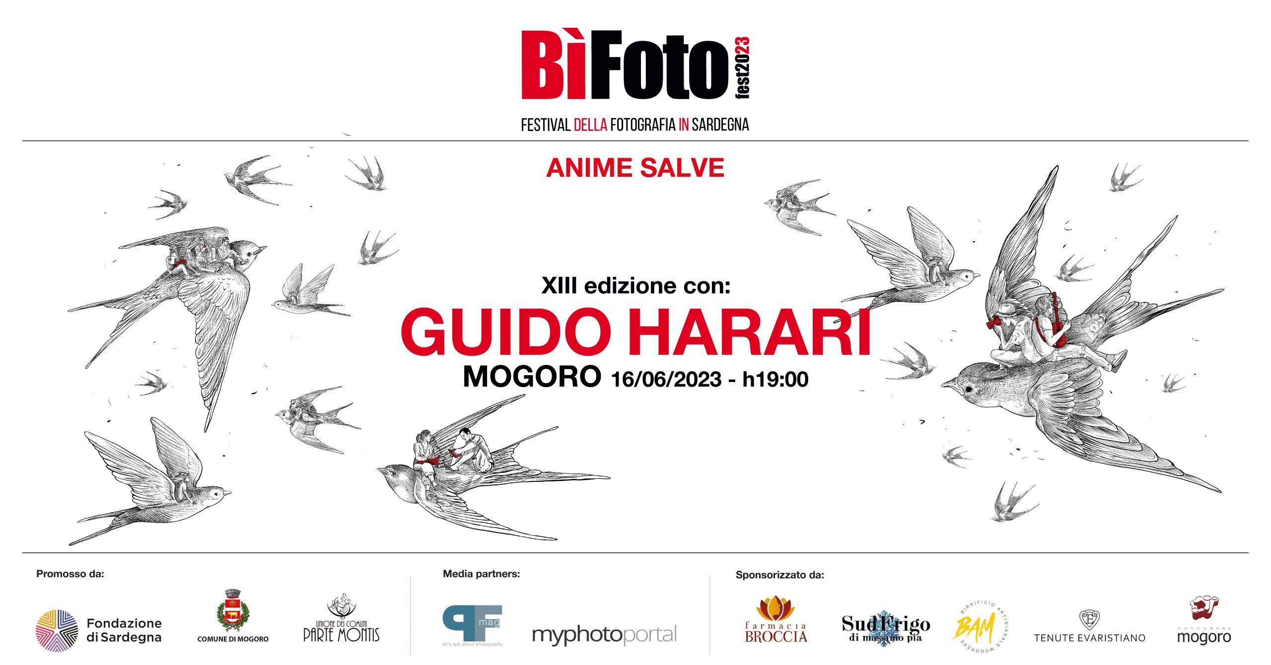 Nel segno di Guido Harari, dal 16 giugno a Mogoro al via la 13esima edizione del BìFoto Fest