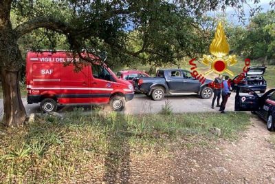 I soccorritori nelle campagne di Orotelli
