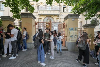 Nuoro, gli esami di Maturita' al Liceo Asproni (foto S.Novellu)