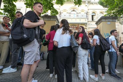 Nuoro, gli esami di Maturita' al Liceo Asproni (foto S.Novellu)