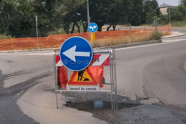Nuoro. Perdita d'acqua a Badu 'e Carros