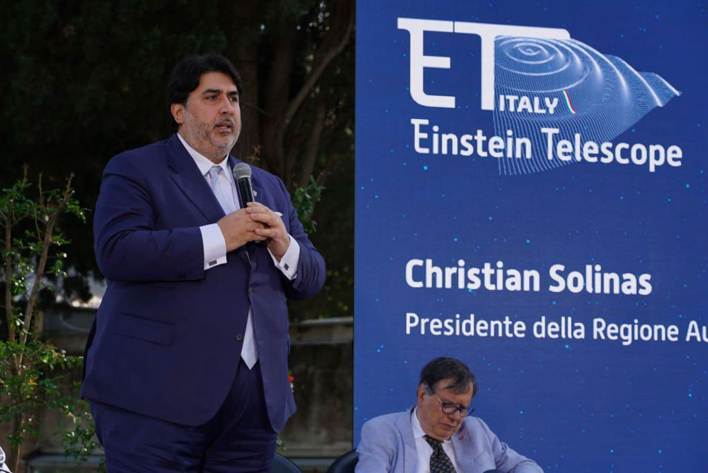 L’Italia candida Sos Enattos per l’Einstein Telescope. Solinas: “Contro lo spopolamento e per il rilancio delle zone interne”