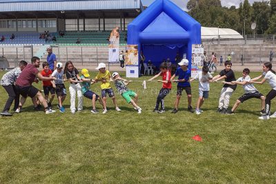 Tiro alla fune nella giornata dello Sport (foto Nieddu)
