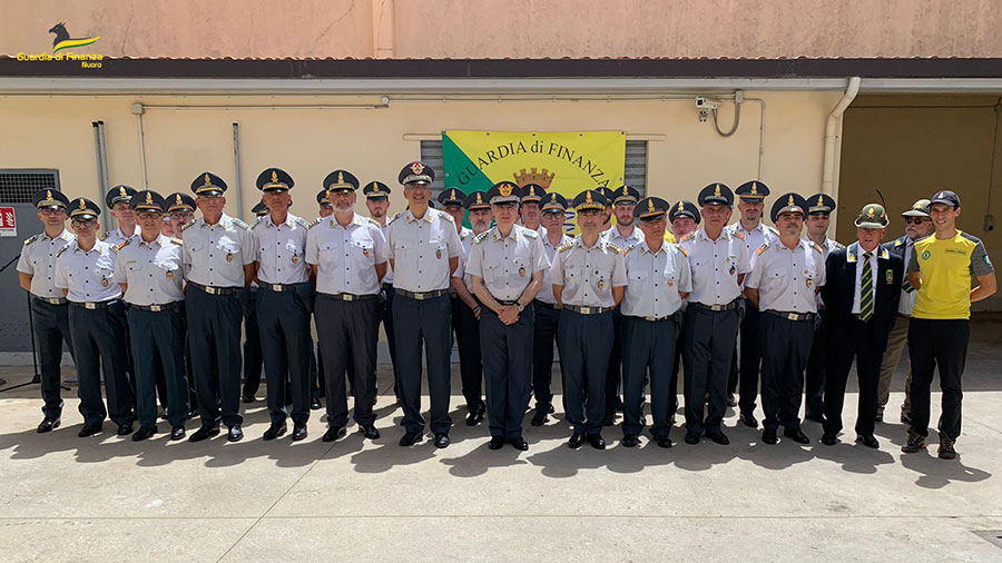 Il generale delle Fiamme Gialle Buratti