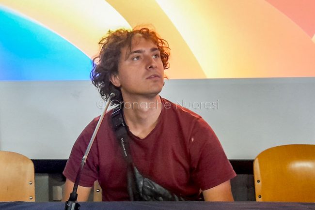 Il muralista Jorit (foto Pirisi)