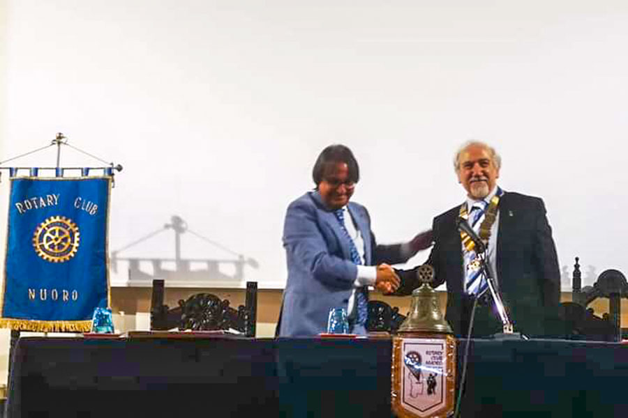 Passaggio di Campana al Rotary Club Nuoro: il nuovo presidente è Luciano Ledda Fele