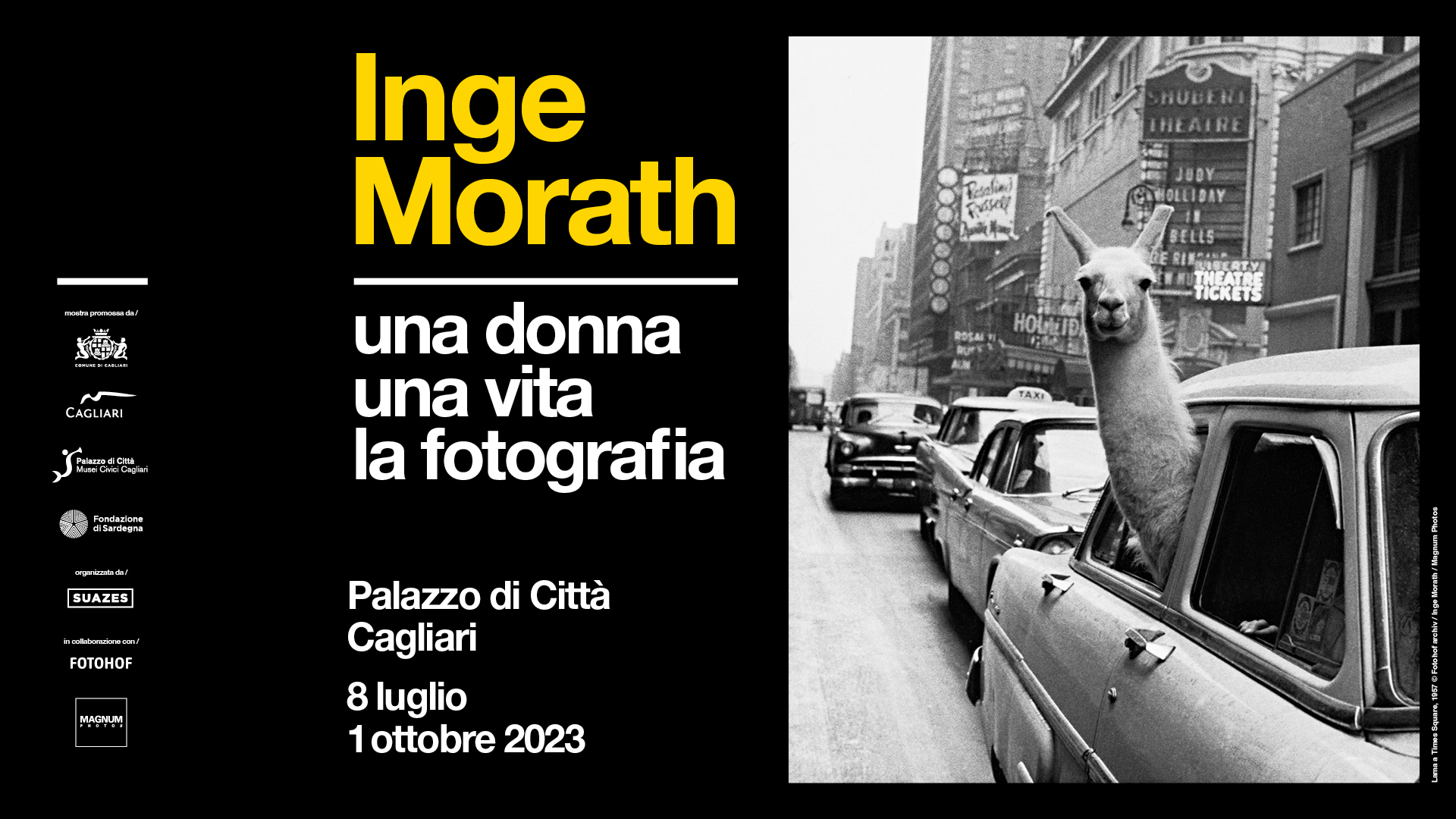 A Cagliari in mostra 150 scatti di Inge Morath, la prima reporter Magnum